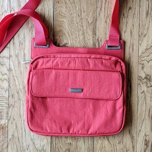 Baggallini Coral Red Crossbody Handbog Like New
